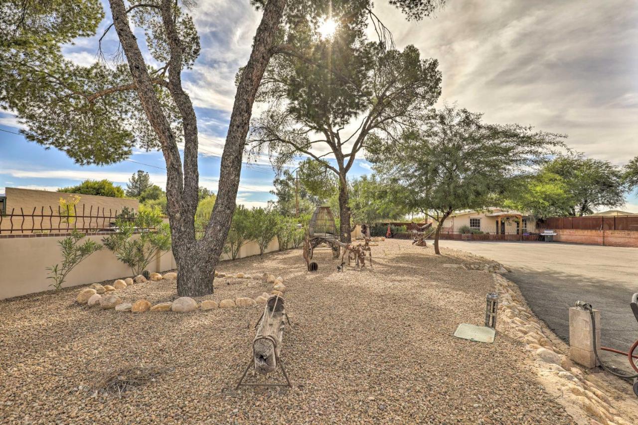 Villa Pet-Friendly Tucson Casita Shared Hot Tub And Porch Esterno foto