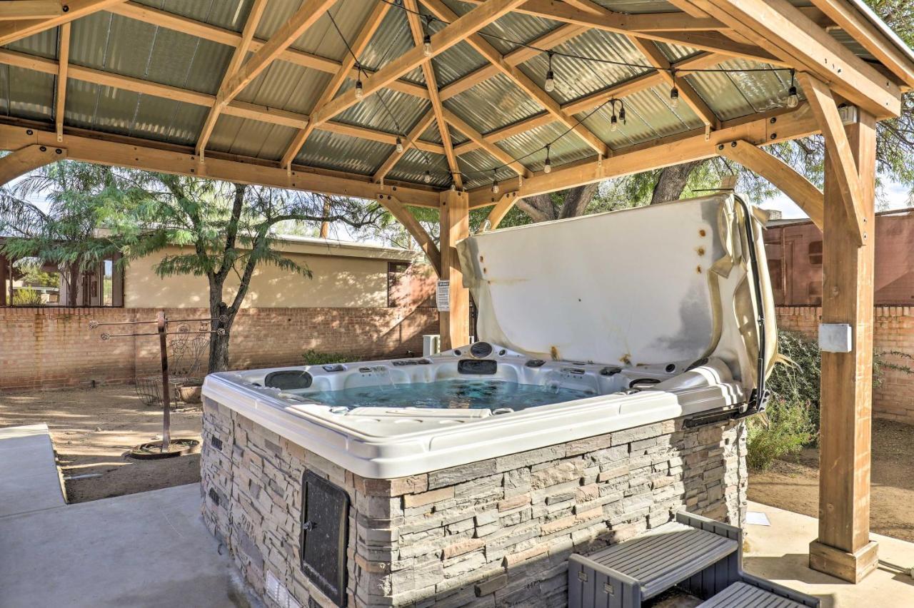 Villa Pet-Friendly Tucson Casita Shared Hot Tub And Porch Esterno foto